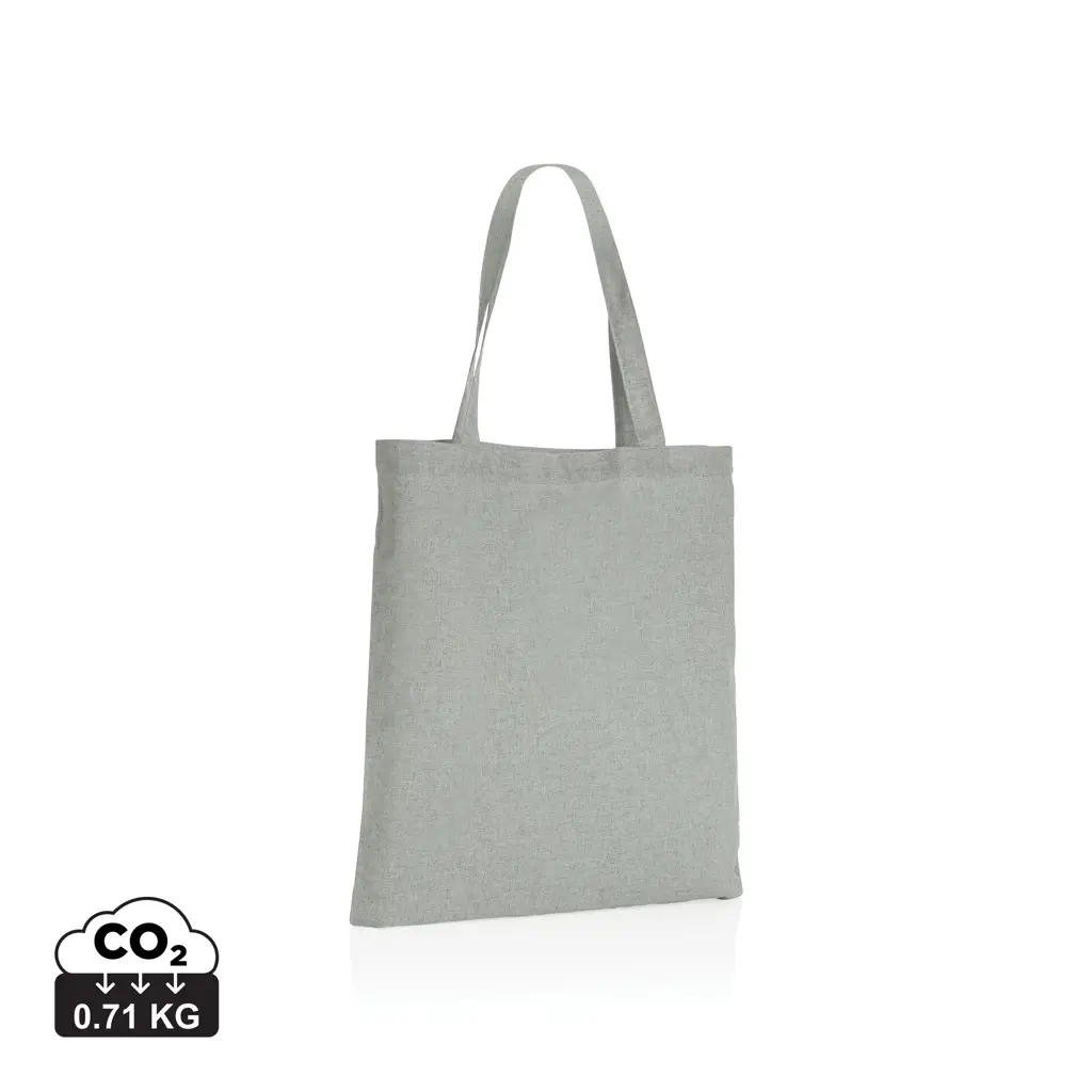 Vrećica za kupovinu od recikliranog pamuka 145 g Impact AWARE™ P762.62 grey-0