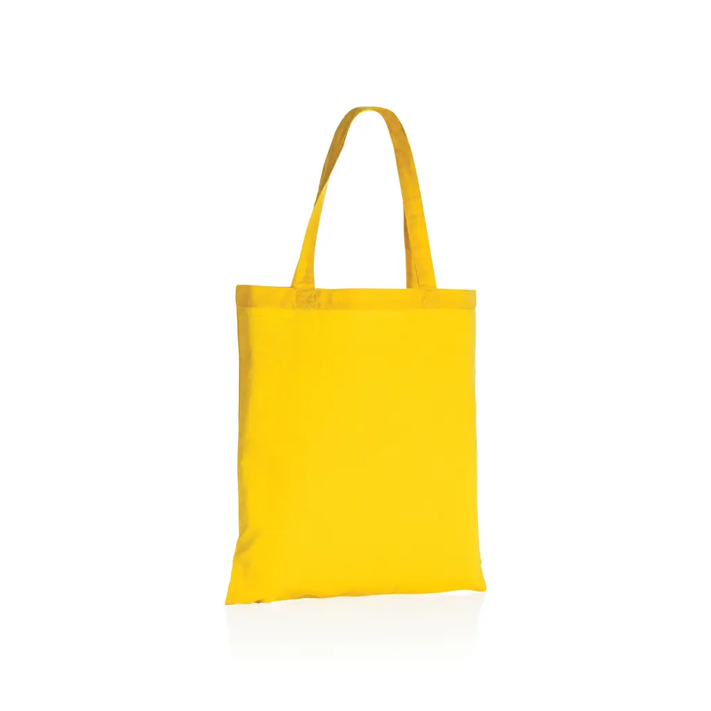 Vrećica za kupovinu od recikliranog pamuka 145 g Impact AWARE™ P762.62 yellow-1