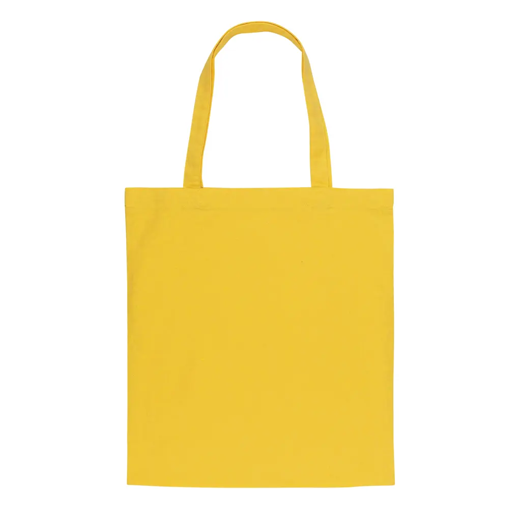 Vrećica za kupovinu od recikliranog pamuka 145 g Impact AWARE™ P762.62 yellow-2