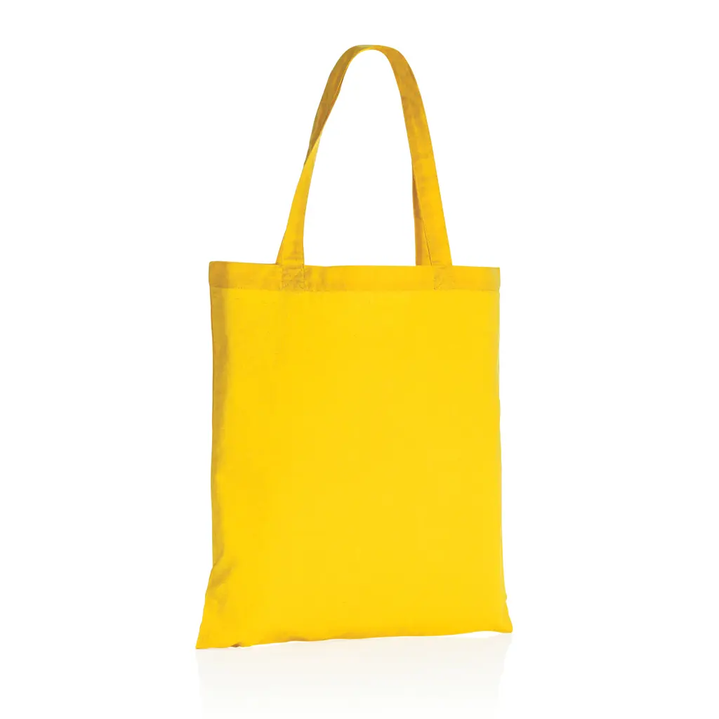 Vrećica za kupovinu od recikliranog pamuka 145 g Impact AWARE™ P762.62 yellow-4