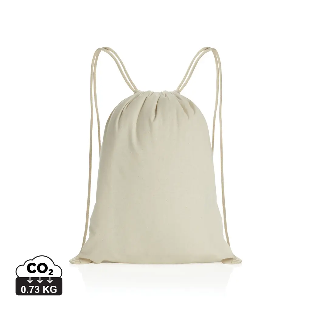 Ruksak s vezicama od recikliranog pamuka 145 g P762.63 off white-0