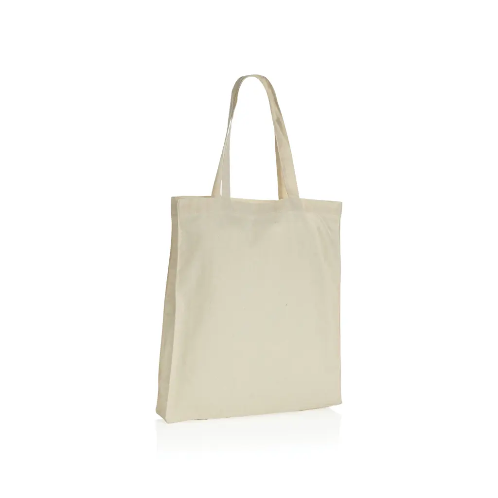Torba od recikliranog pamuka s dnom 145 g Impact AWARE™ P762.64 off white-1