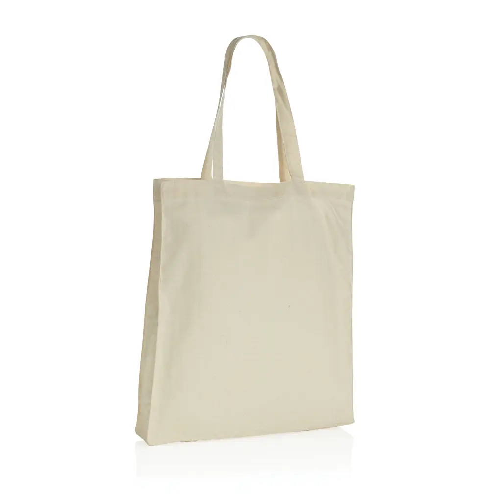 Torba od recikliranog pamuka s dnom 145 g Impact AWARE™ P762.64 off white-4