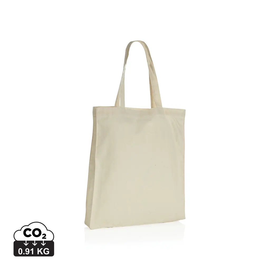 Torba od recikliranog pamuka s dnom 145 g Impact AWARE™ P762.64 off white-0