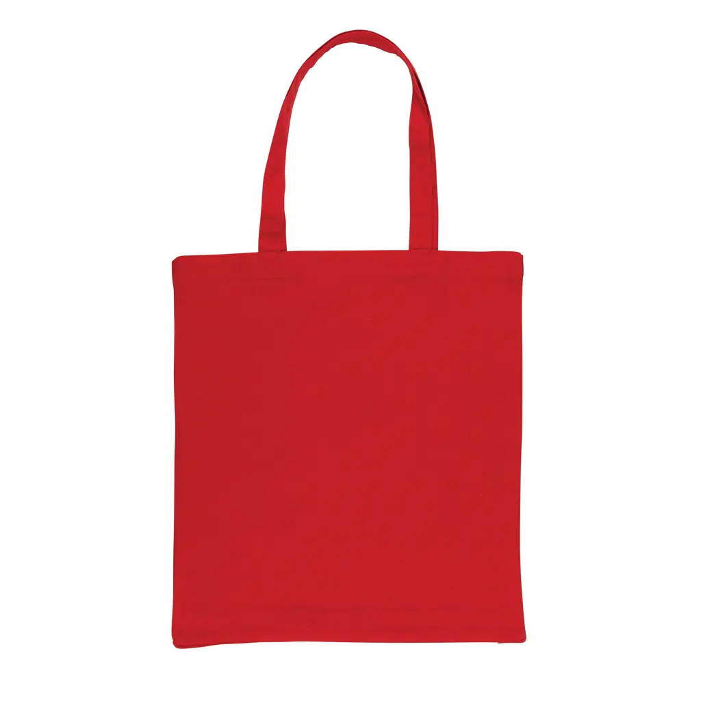 Torba od recikliranog pamuka s dnom 145 g Impact AWARE™ P762.64 red-2