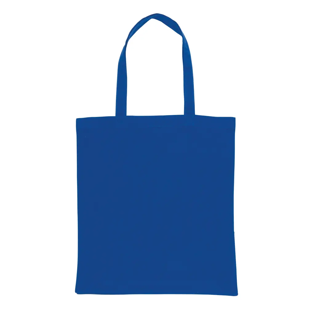 Torba od recikliranog pamuka s dnom 145 g Impact AWARE™ P762.64 blue-2
