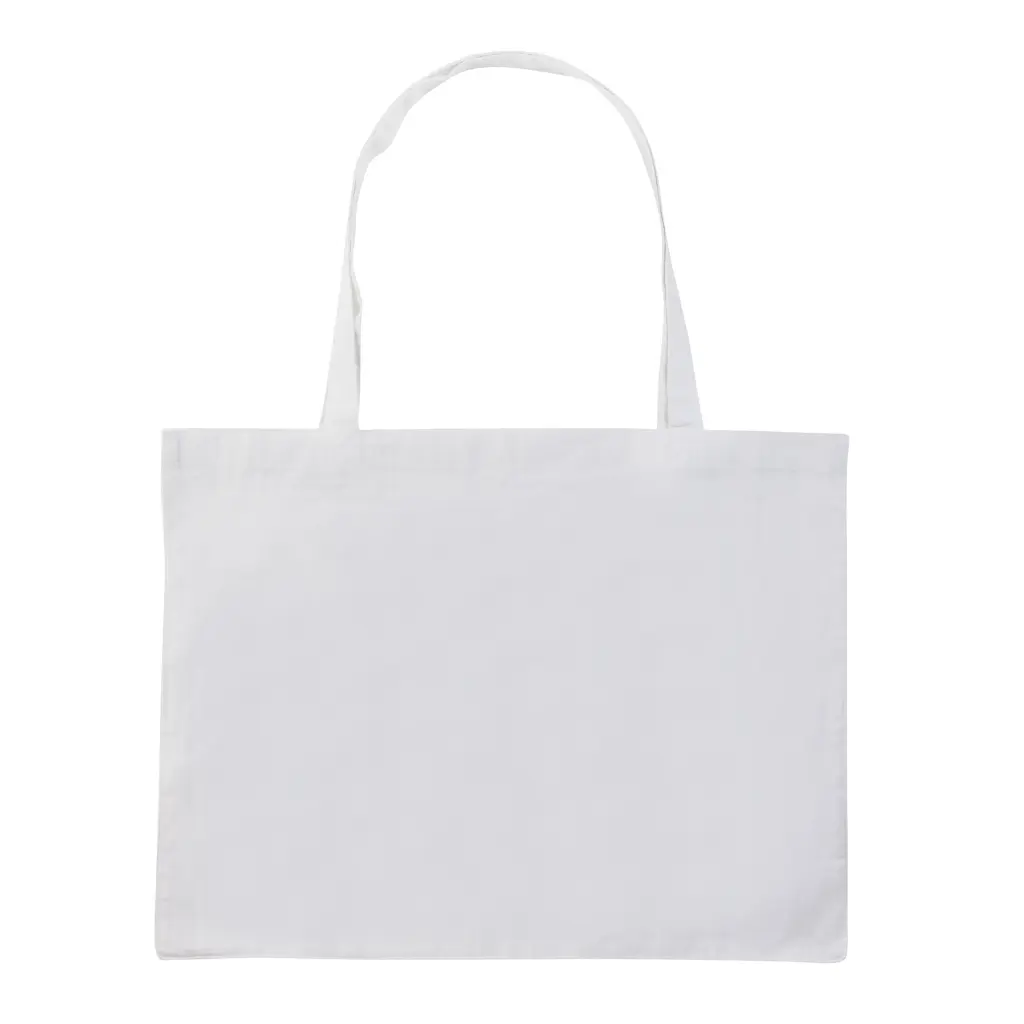Vrećica za kupovinu od recikliranog pamuka 145 g Impact AWARE™ P762.65 white-2