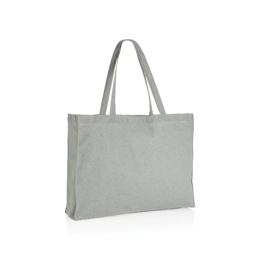 Vrećica za kupovinu od recikliranog pamuka 145 g Impact AWARE™ P762.65 grey-1