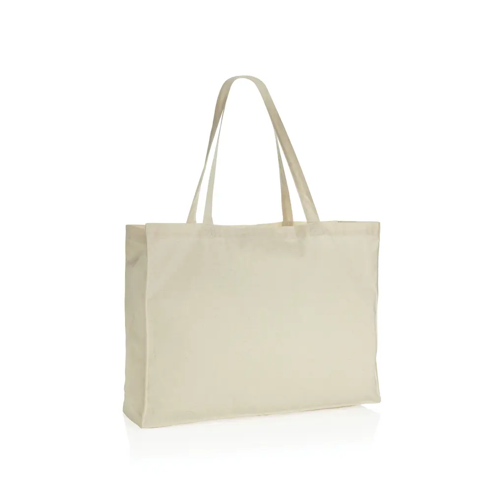 Vrećica za kupovinu od recikliranog pamuka 145 g Impact AWARE™ P762.65 off white-1