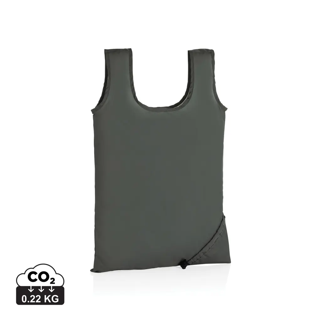 Vrećica za kupovinu sklopiva Impact AWARE™ RPET 190T P762.67 anthracite-0