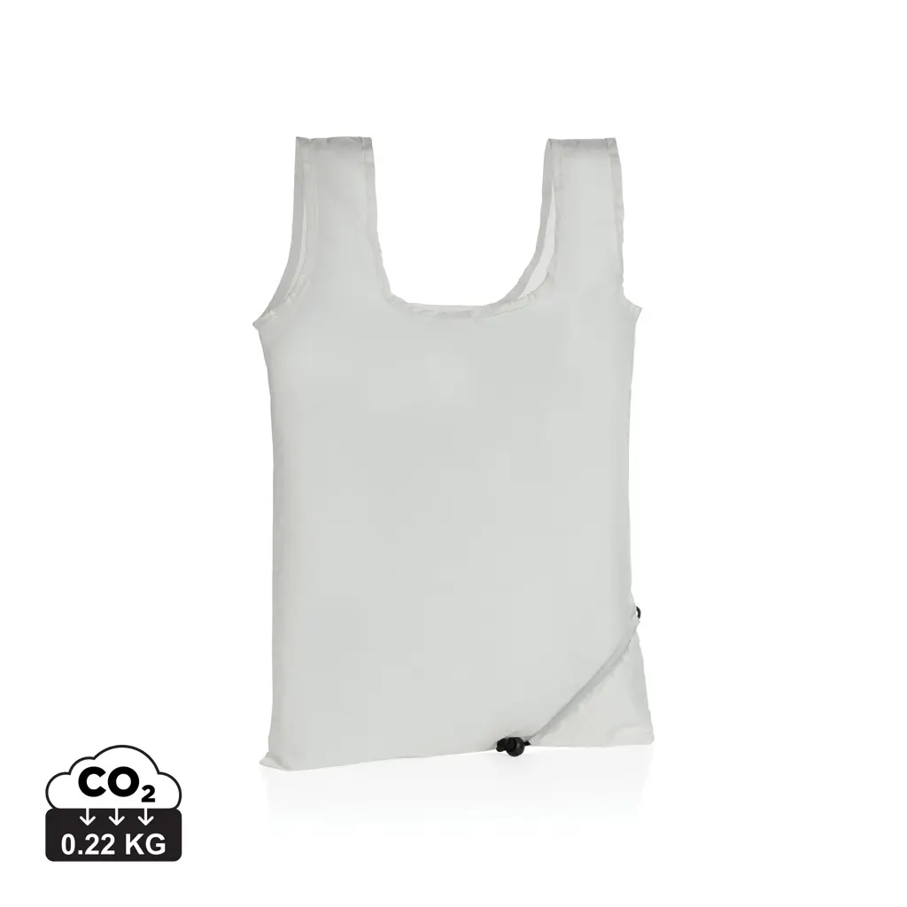 Vrećica za kupovinu sklopiva Impact AWARE™ RPET 190T P762.67 white-0