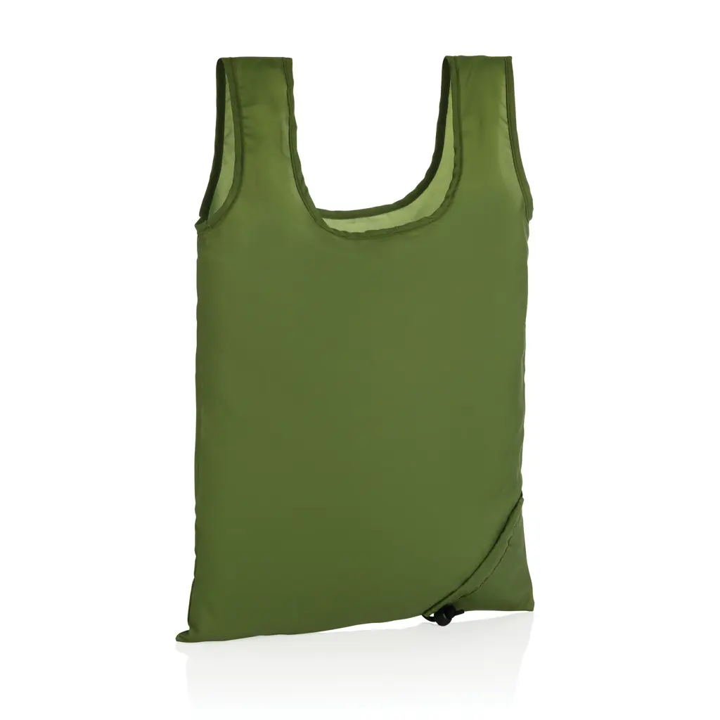 Vrećica za kupovinu sklopiva Impact AWARE™ RPET 190T P762.67 green-5