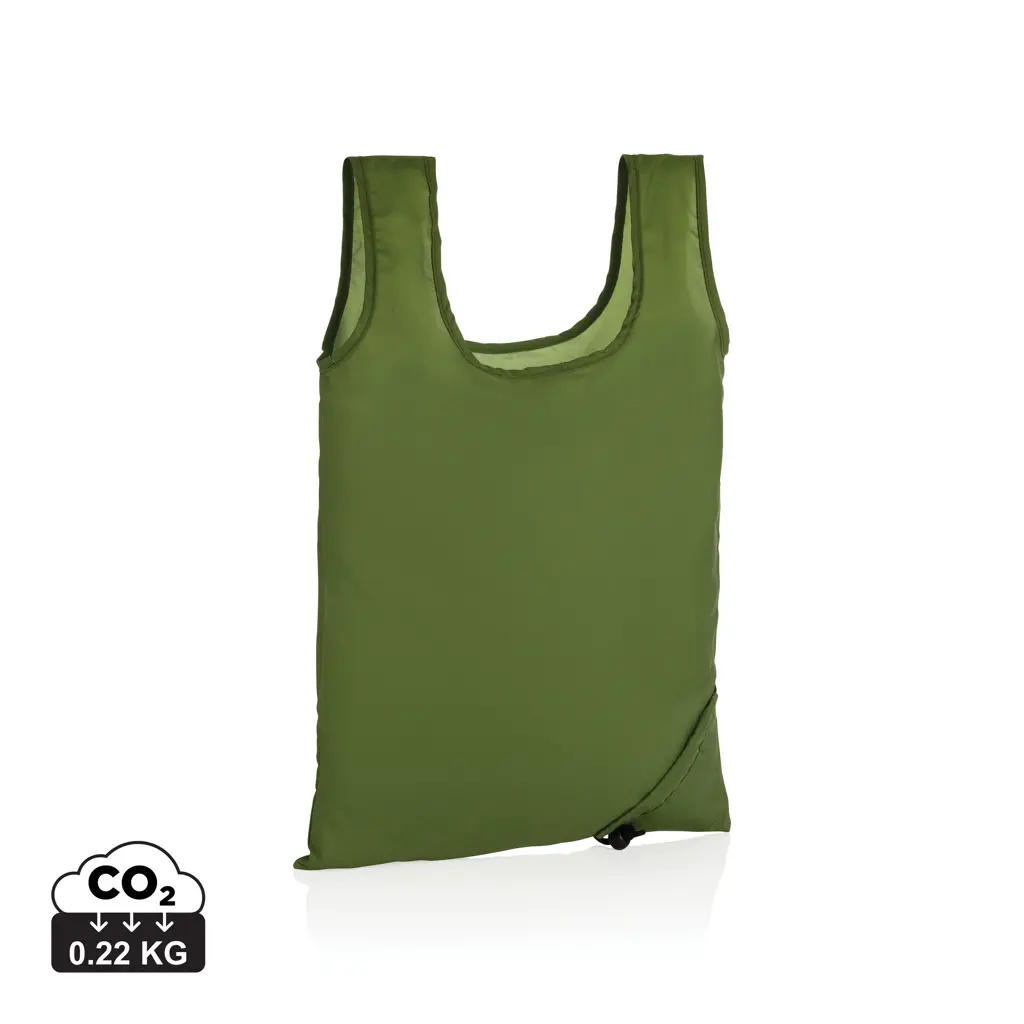 Vrećica za kupovinu sklopiva Impact AWARE™ RPET 190T P762.67 green-0