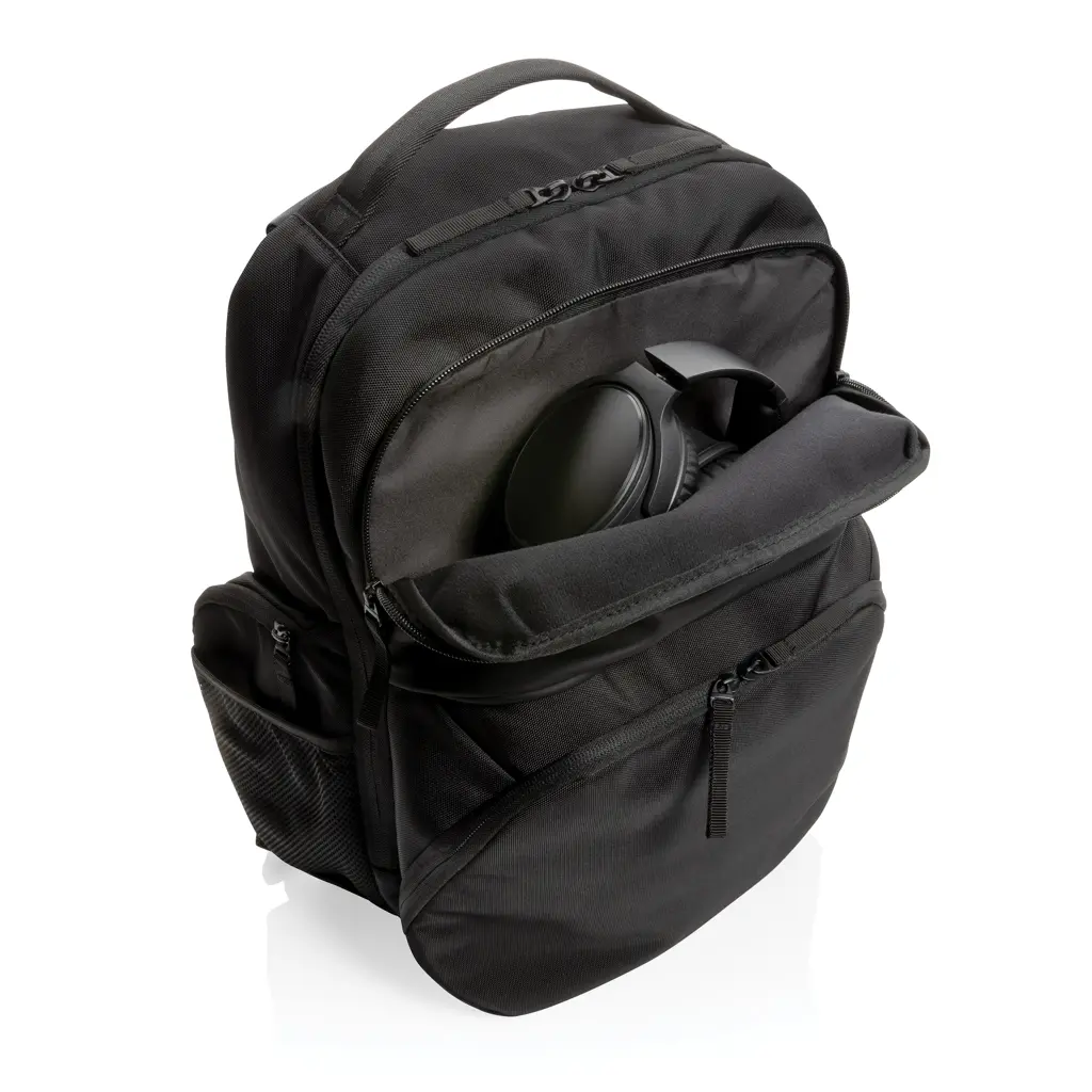 Ruksak za laptop 15,6'' RPET Swiss Peak AWARE™ P762.78 black-7