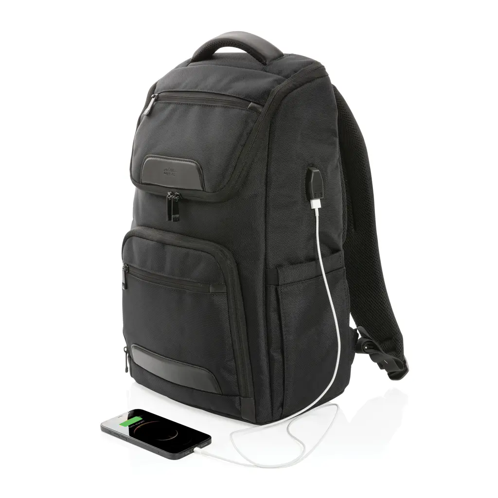 Ruksak za laptop 15,6" Swiss Peak AWARE™ P762.88 black-9