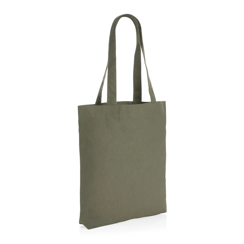 Vrećica za kupovinu od recikliranog platna Impact AWARE™ 285 gsm P762.93 green-1