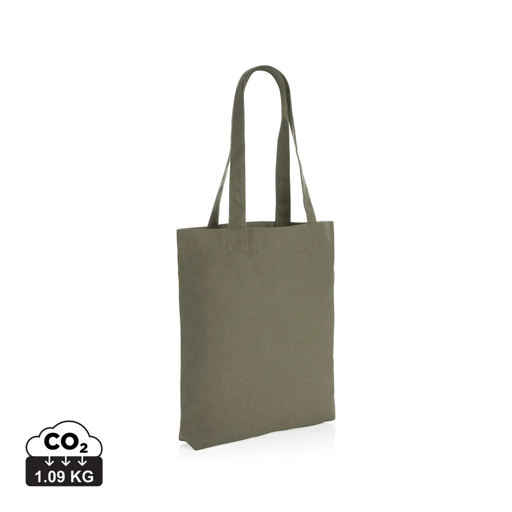 Vrećica za kupovinu od recikliranog platna Impact AWARE™ 285 gsm P762.93 green-0