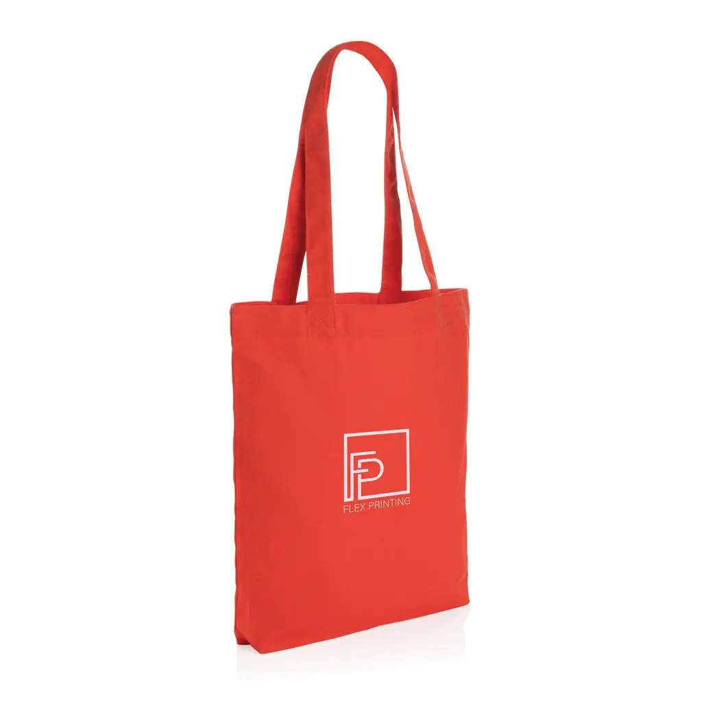 Torba od recikliranog platna Impact Aware P762.94 luscious red-3