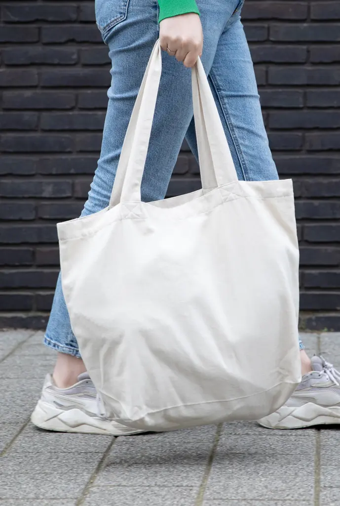 Vrećica za kupovinu s džepom Impact Aware™ 240 gsm P762.96 off white-6