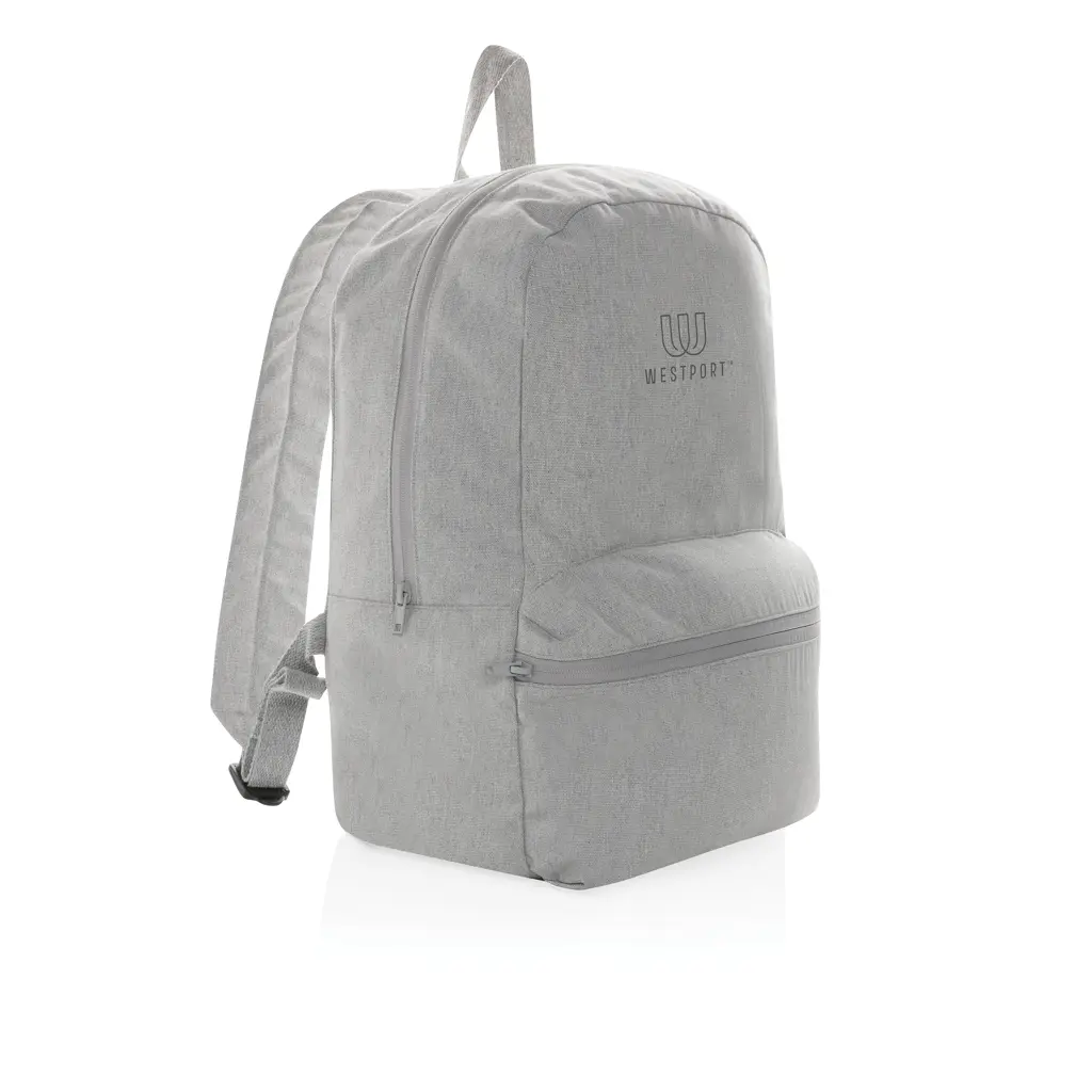 Ruksak od neobojenog platna Impact Aware™ 285 gsm P762.98 grey-3