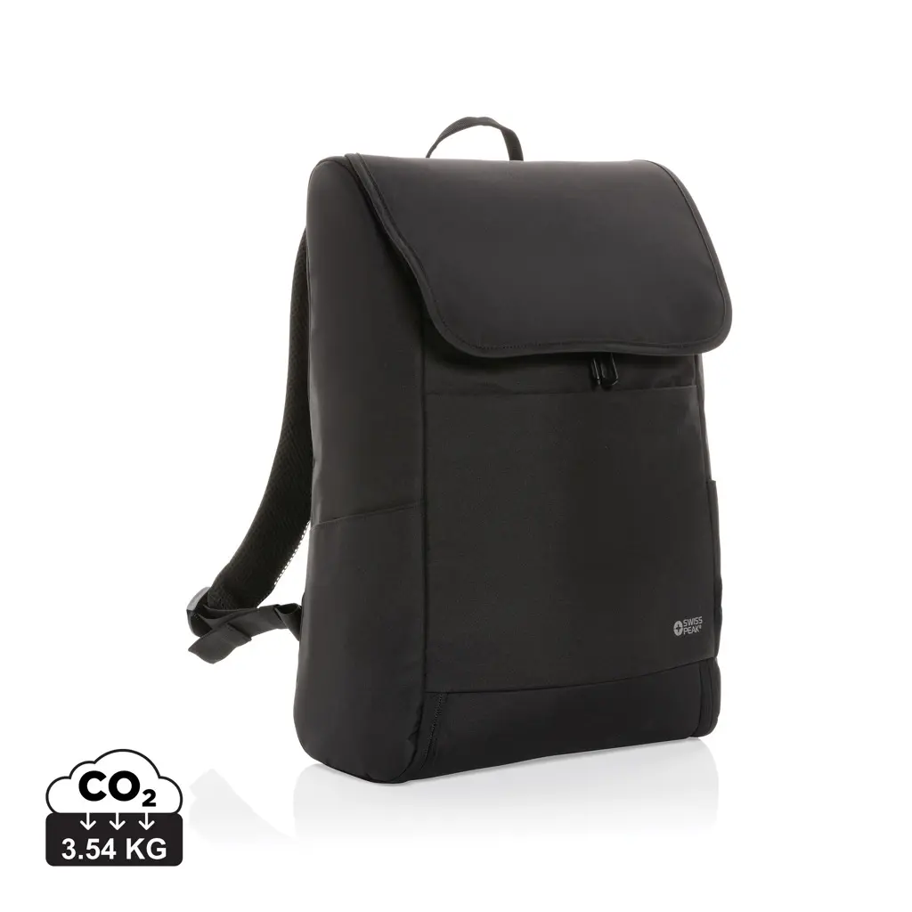Ruksak za laptop 15,6" Swiss Peak Fern AWARE™ P763.04 black-0