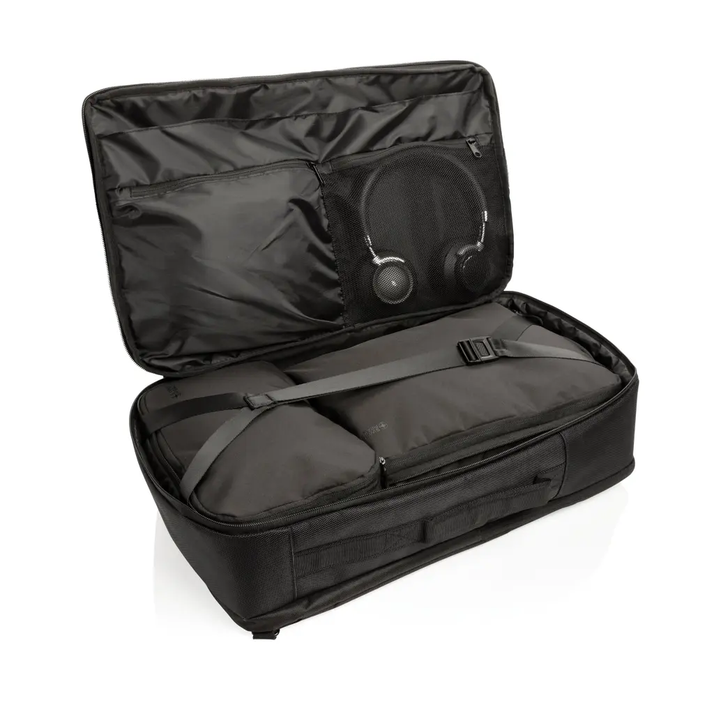 Kompresijski putni pretinac 2 kom Swiss Peak Ridge AWARE™ RPET P763.05 black-8