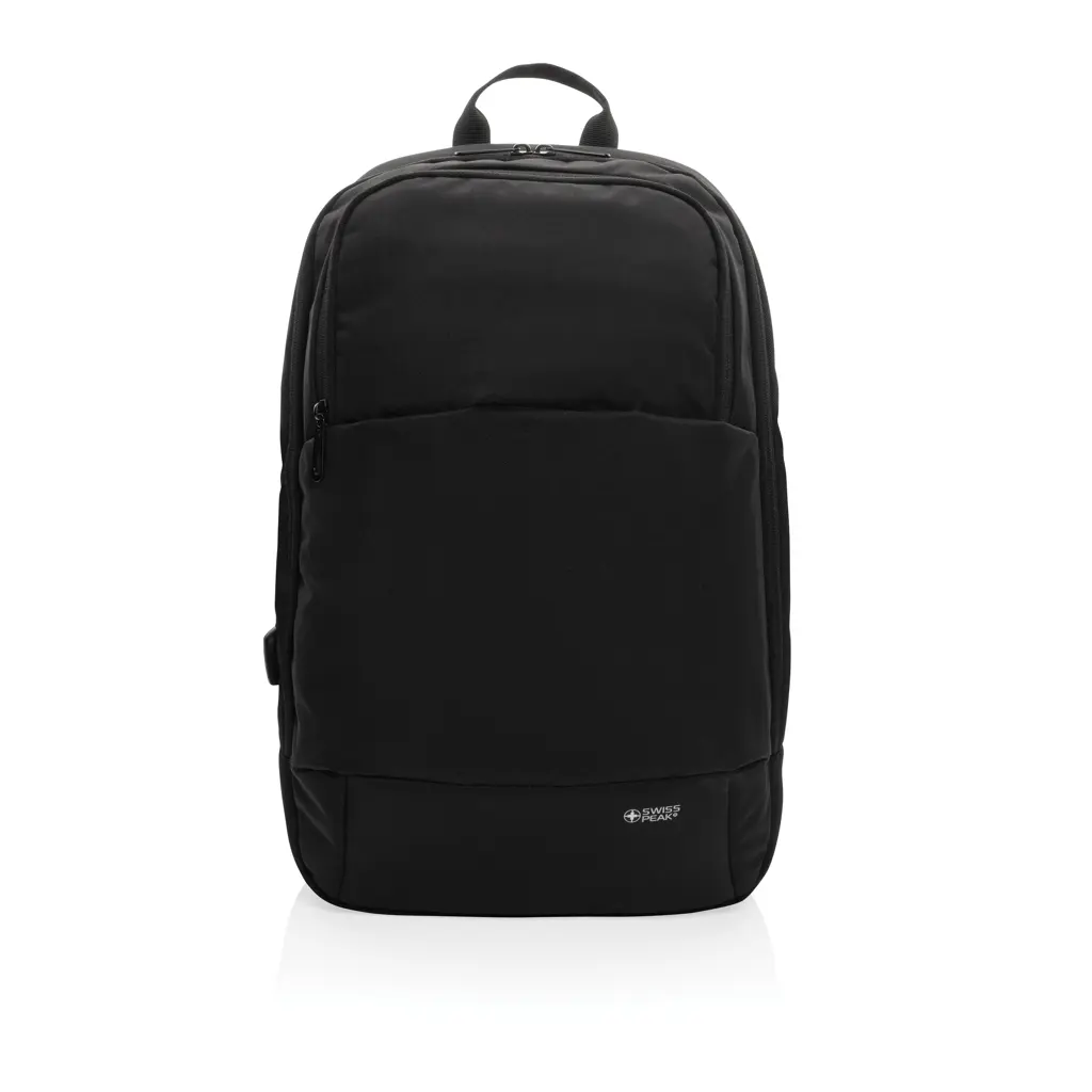 Ruksak za laptop od 15,6" Swiss Peak AWARE™ P763.10 black-2