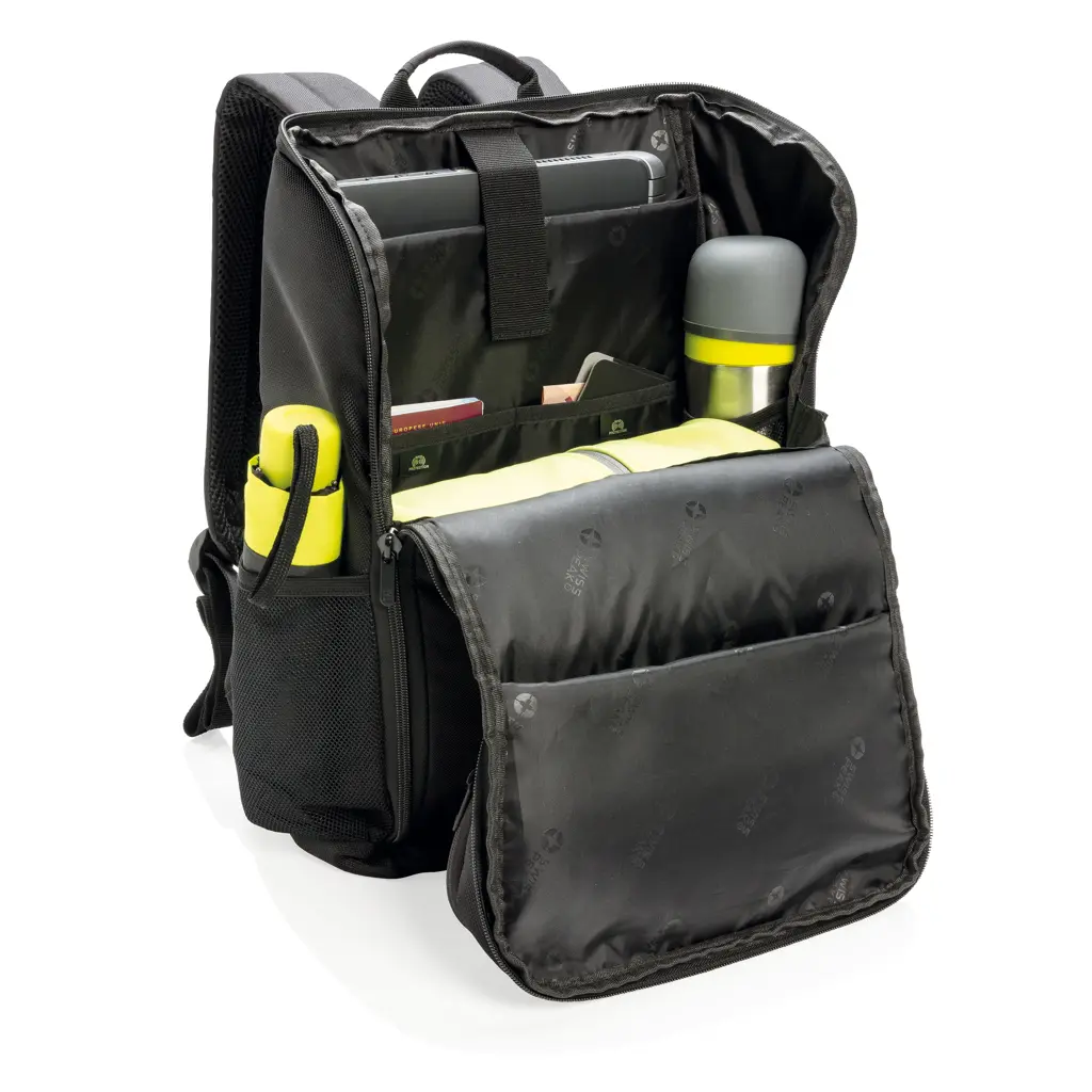 Ruksak za laptop od 15,6'' Swiss Peak AWARE™ P763.11 black-6