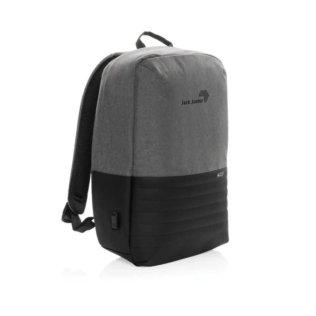 Ruksak za laptop 15'' protuprovalni RFID Swiss Peak AWARE™ P763.13 grey-3