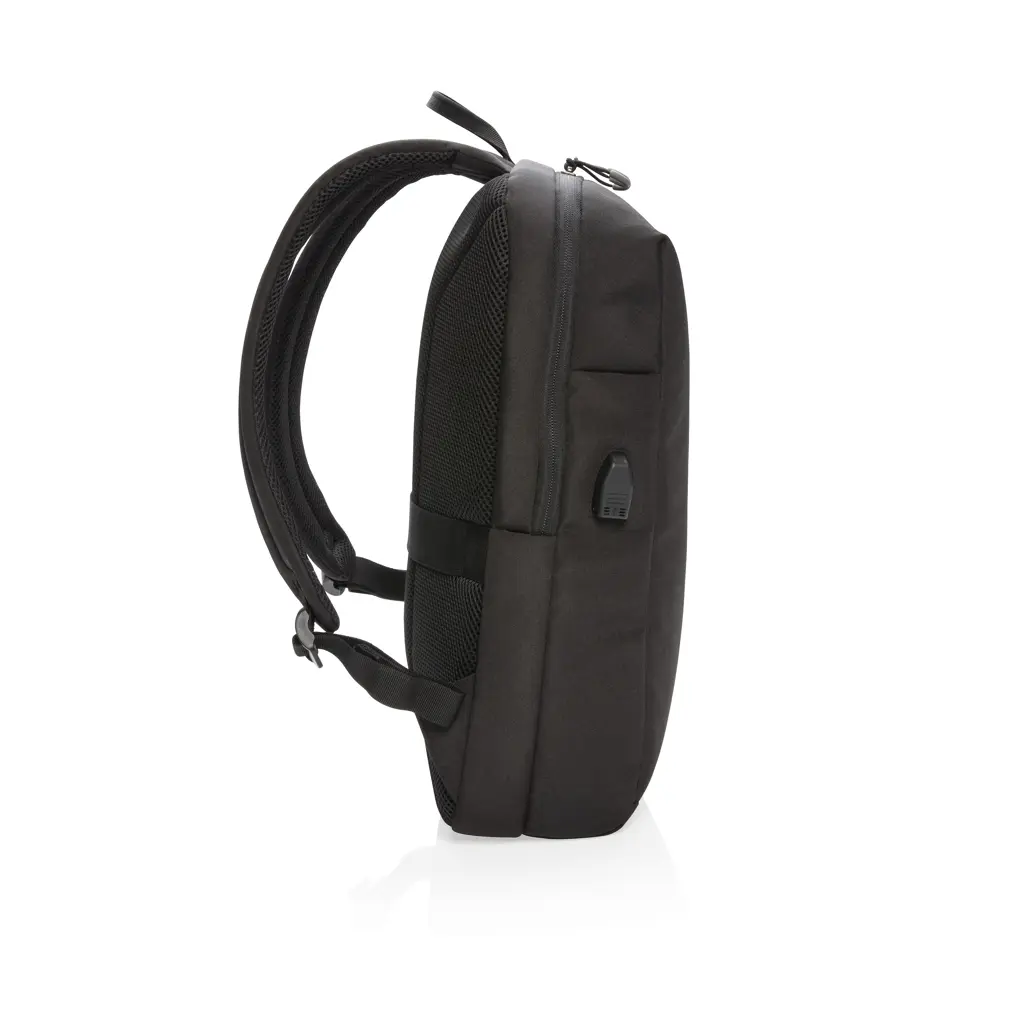 Ruksak za laptop RFID i USB Swiss Peak AWARE™ P763.16 black-7