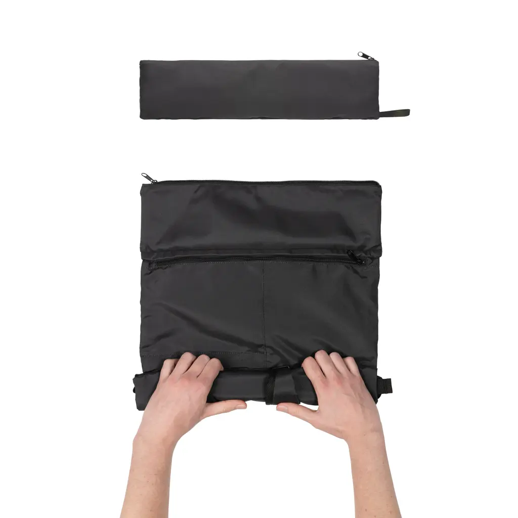 Lagani sklopivi ruksak Dillon AWARE™ RPET P763.17 black-4