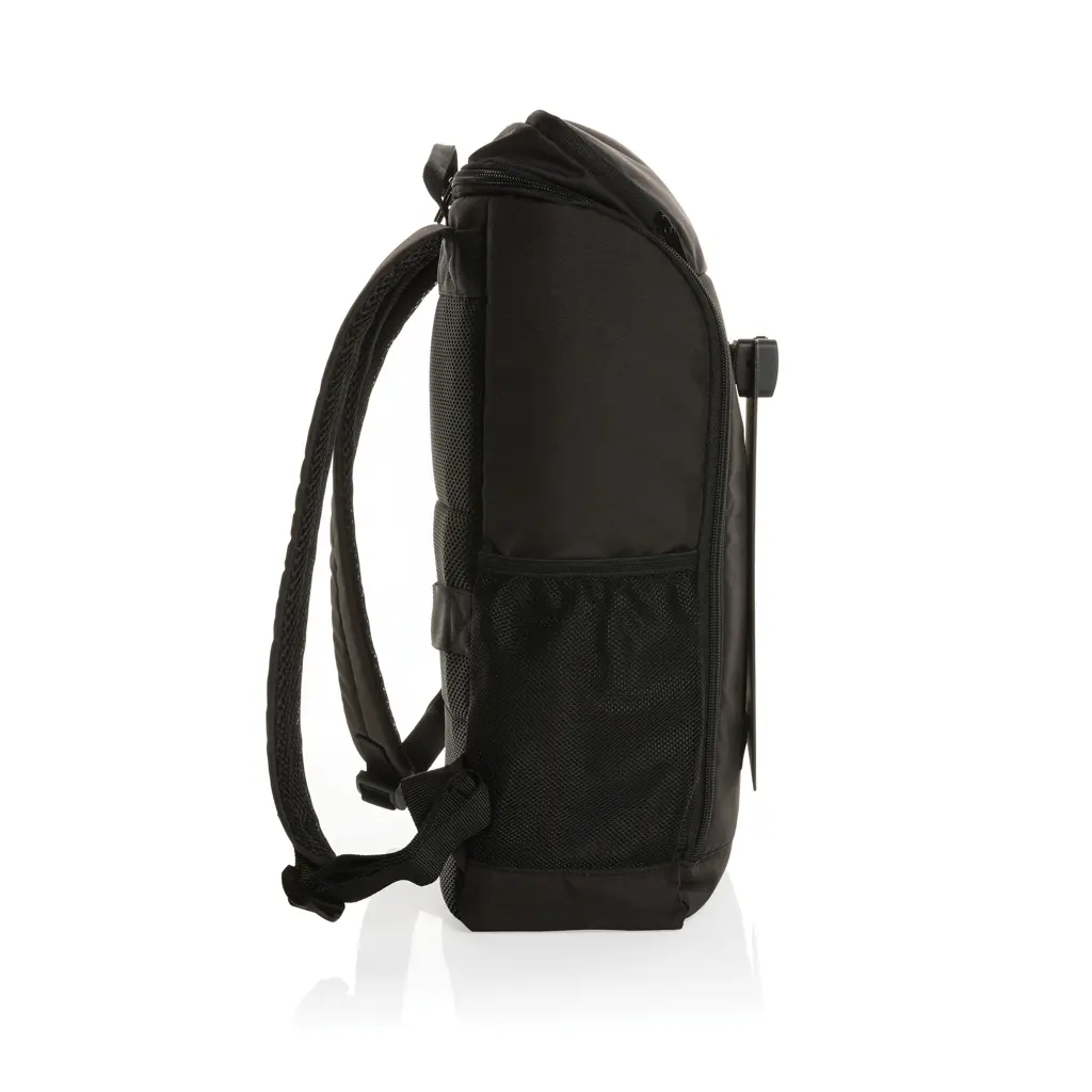 Deluxe ruksak sa solarnom pločom 5W Pedro AWARE™ RPET P763.29 black-5