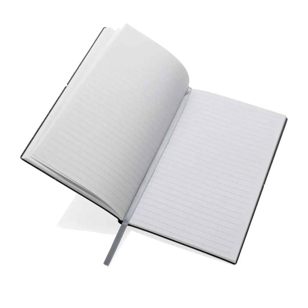 Rokovnik A5 od reciklirane kože P772.21 light grey-4