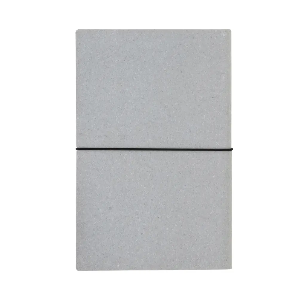 Rokovnik A5 od reciklirane kože P772.21 light grey-6