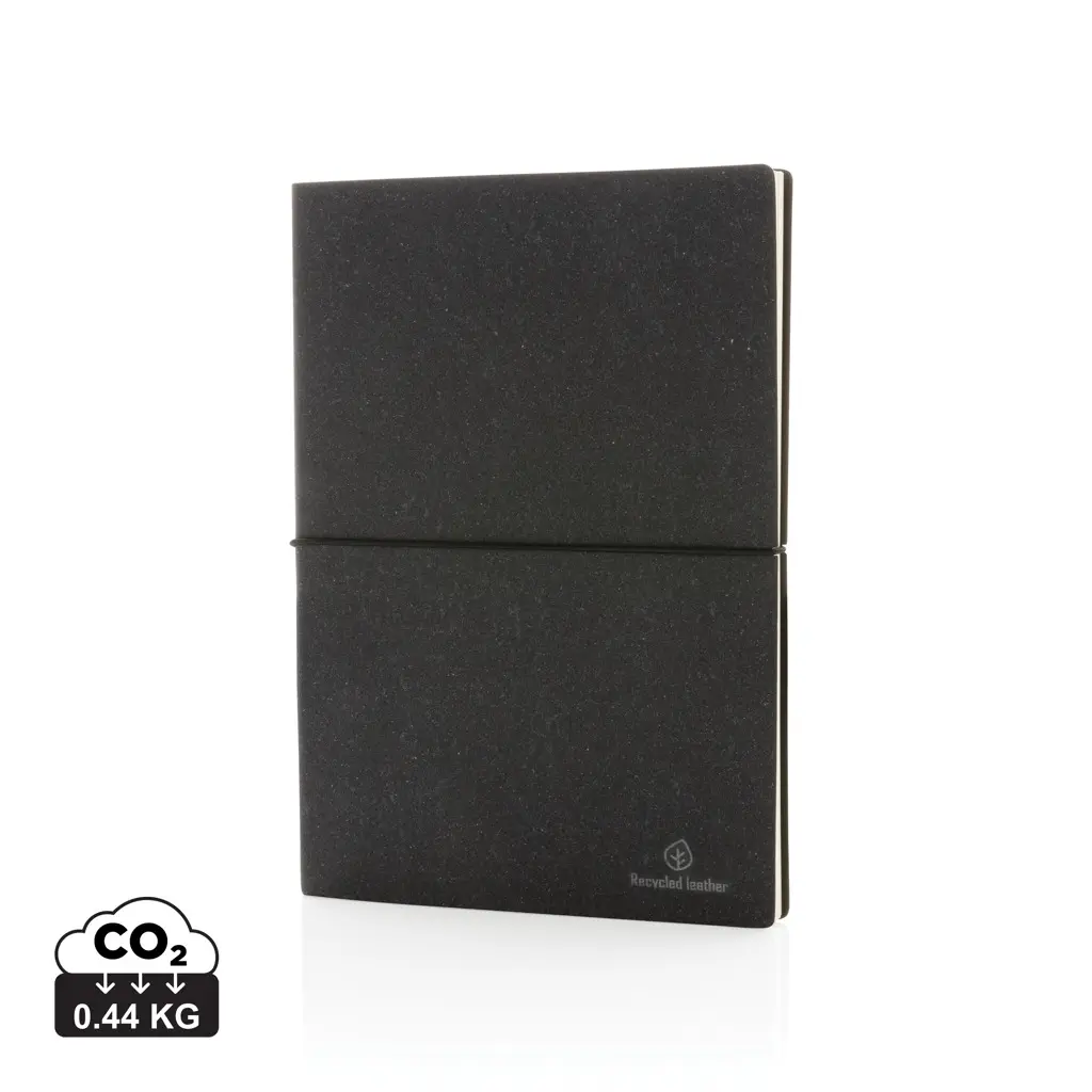 Rokovnik A5 od reciklirane kože P772.21 grey-0