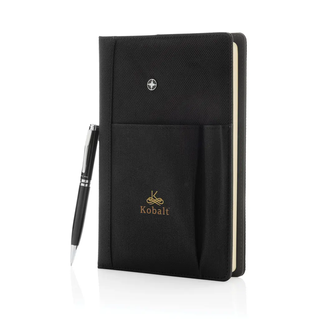 Notes i kemijska olovka Swiss Peak P773.32 black-3
