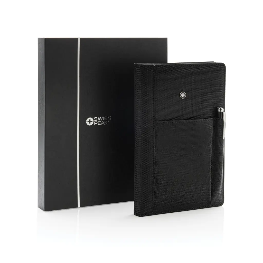 Notes i kemijska olovka Swiss Peak P773.32 black-12