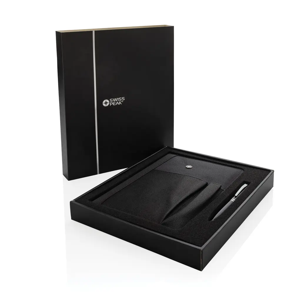 Notes i kemijska olovka Swiss Peak P773.32 black-13