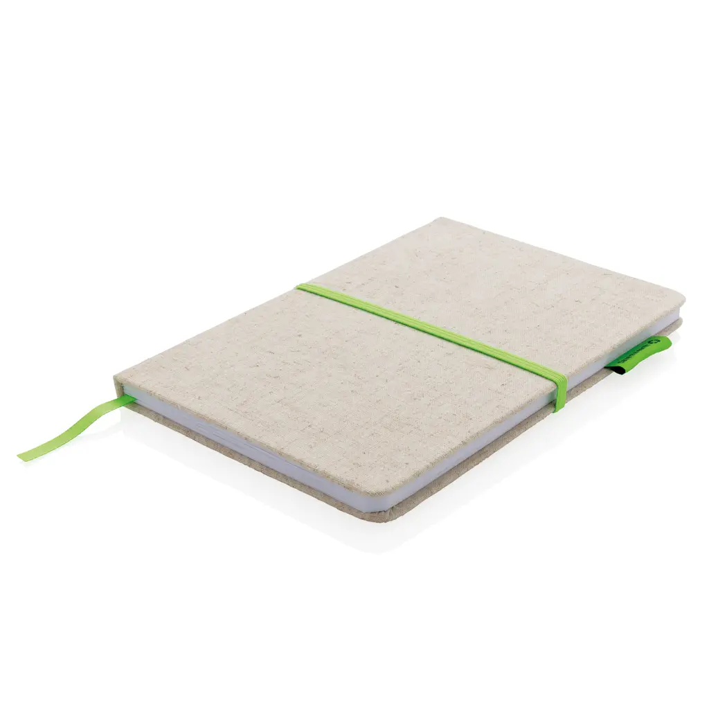 Rokovnik A5 od jute P773.94 green-2