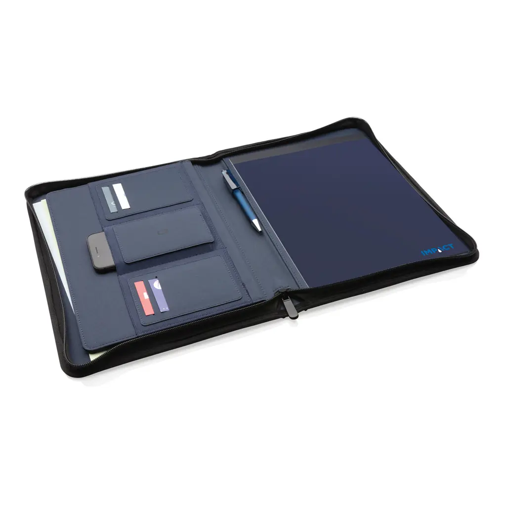 Mapa za dokumente s patentnim zatvaračem Impact AWARE™ RPET A4 P774.16 navy-5