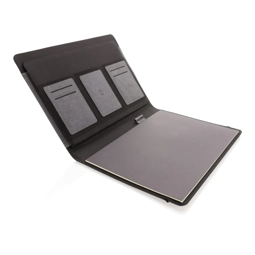 Mapa za dokumente A4 od reciklirane kože P774.19 grey-5