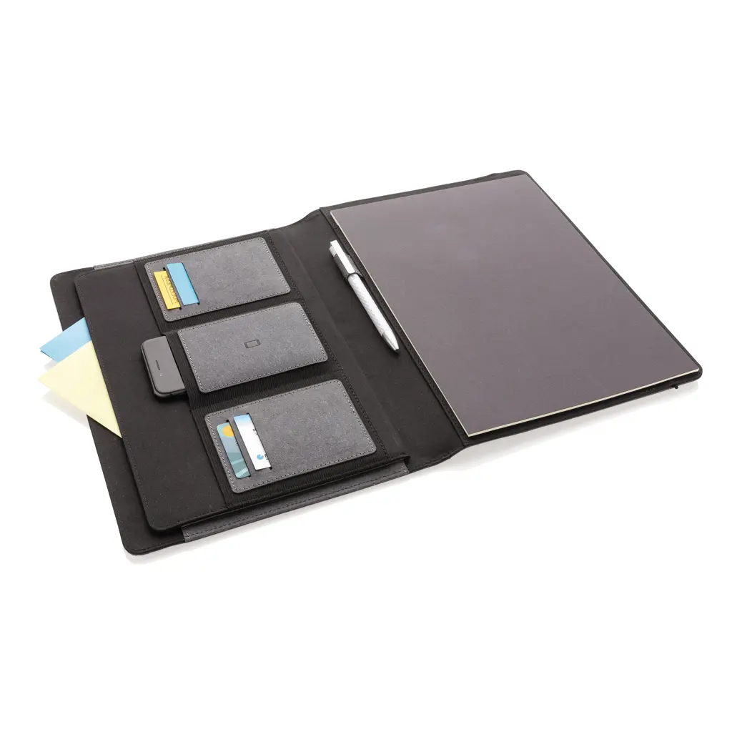 Mapa za dokumente A4 od reciklirane kože P774.19 grey-6