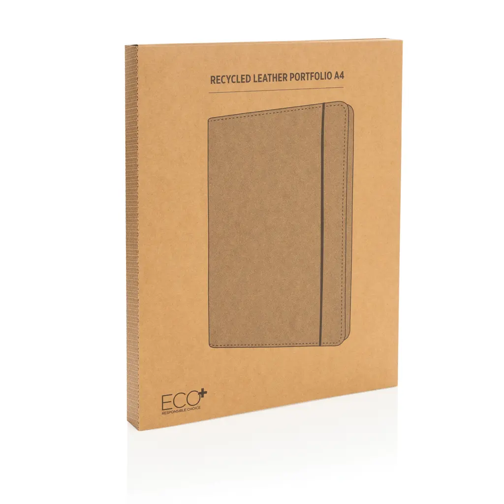 Mapa za dokumente A4 od reciklirane kože P774.19 grey-9
