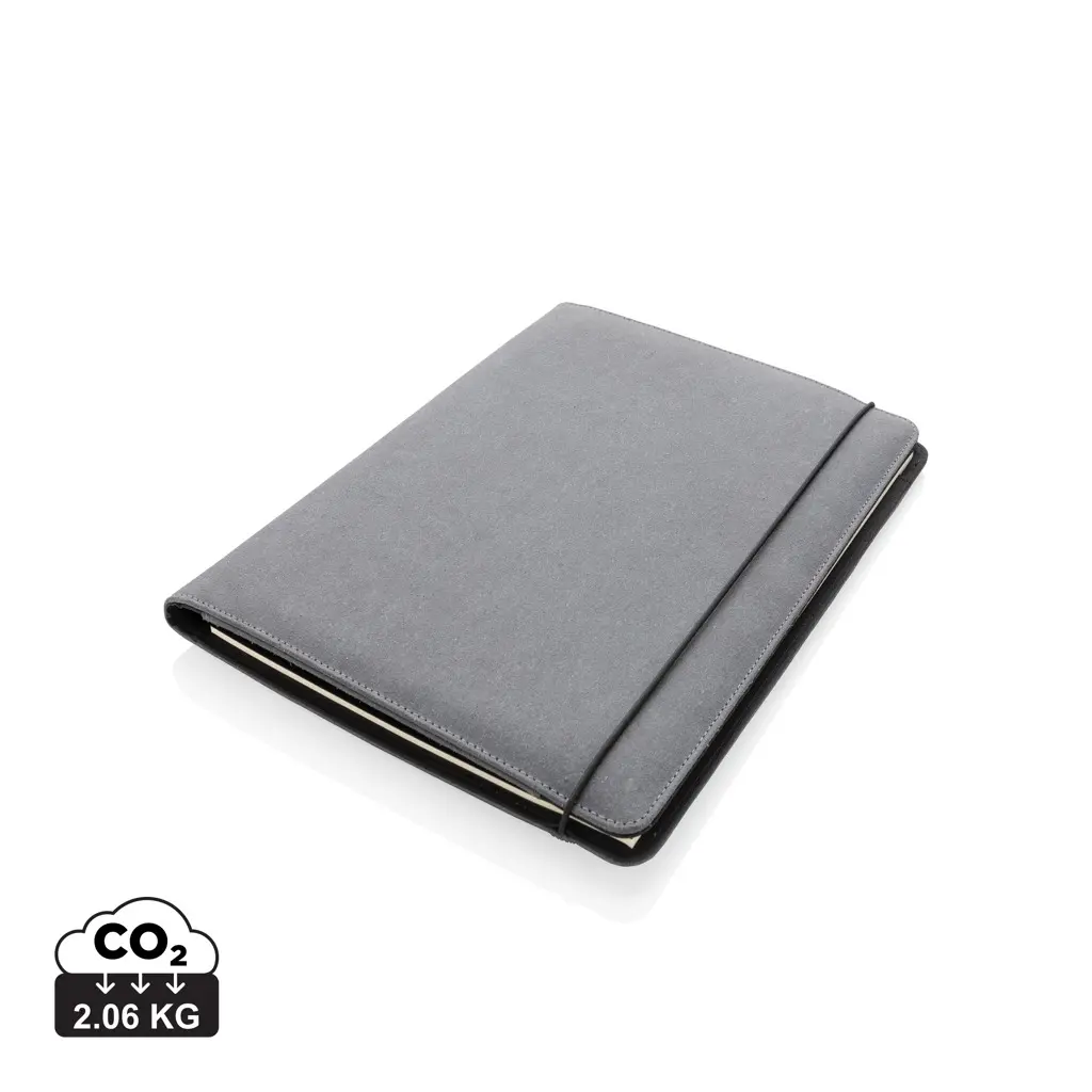 Mapa za dokumente A4 od reciklirane kože P774.19 grey-0