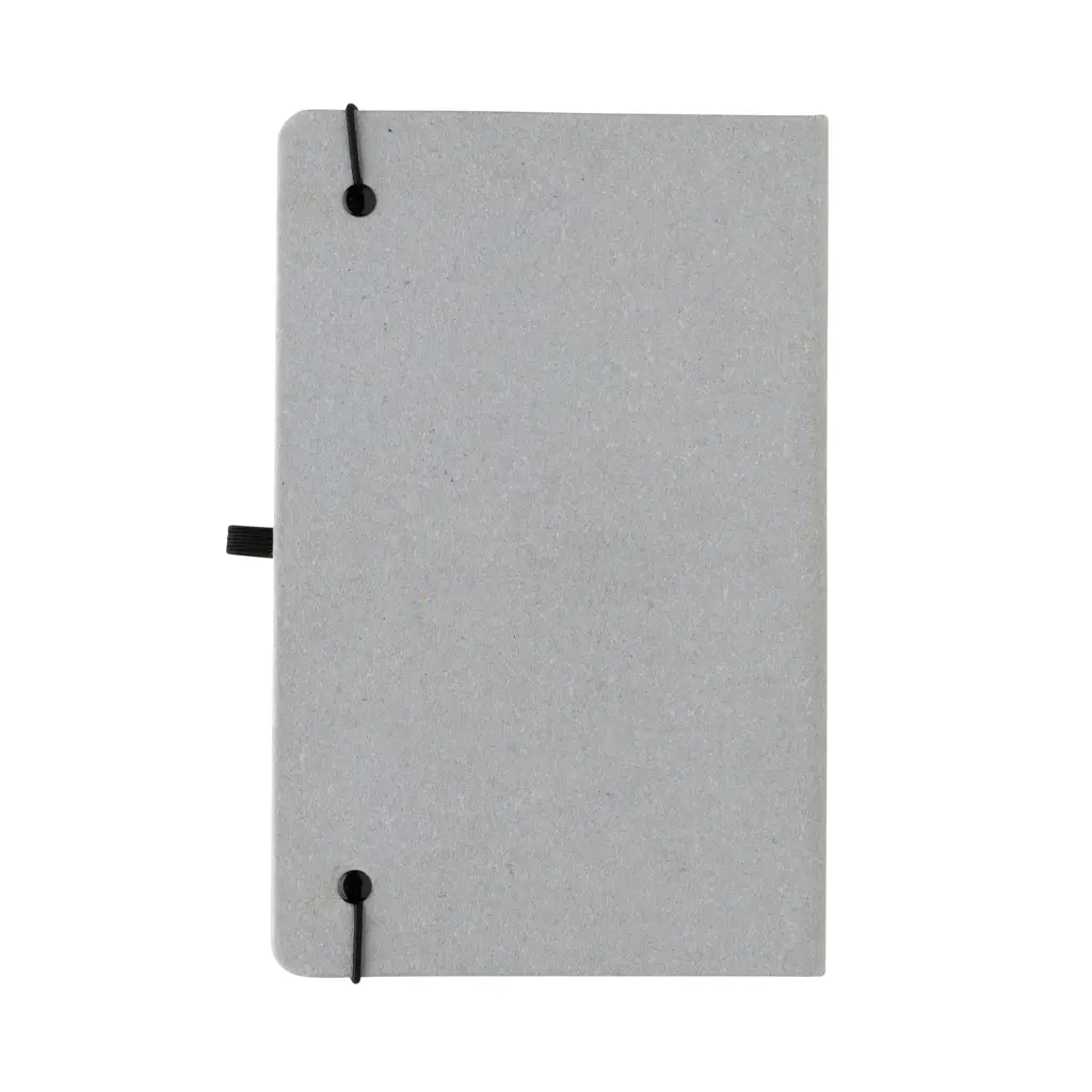 Rokovnik od reciklirane kože tvrdog uveza A5 P774.20 light grey-6