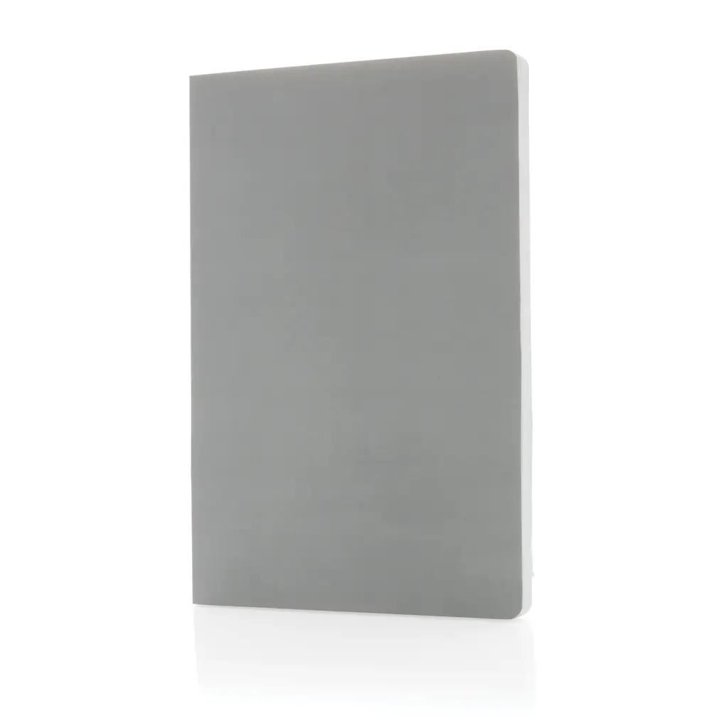 Rokovnik s mekim uvezom od kamenog papira A5 Impact P774.21 grey-1