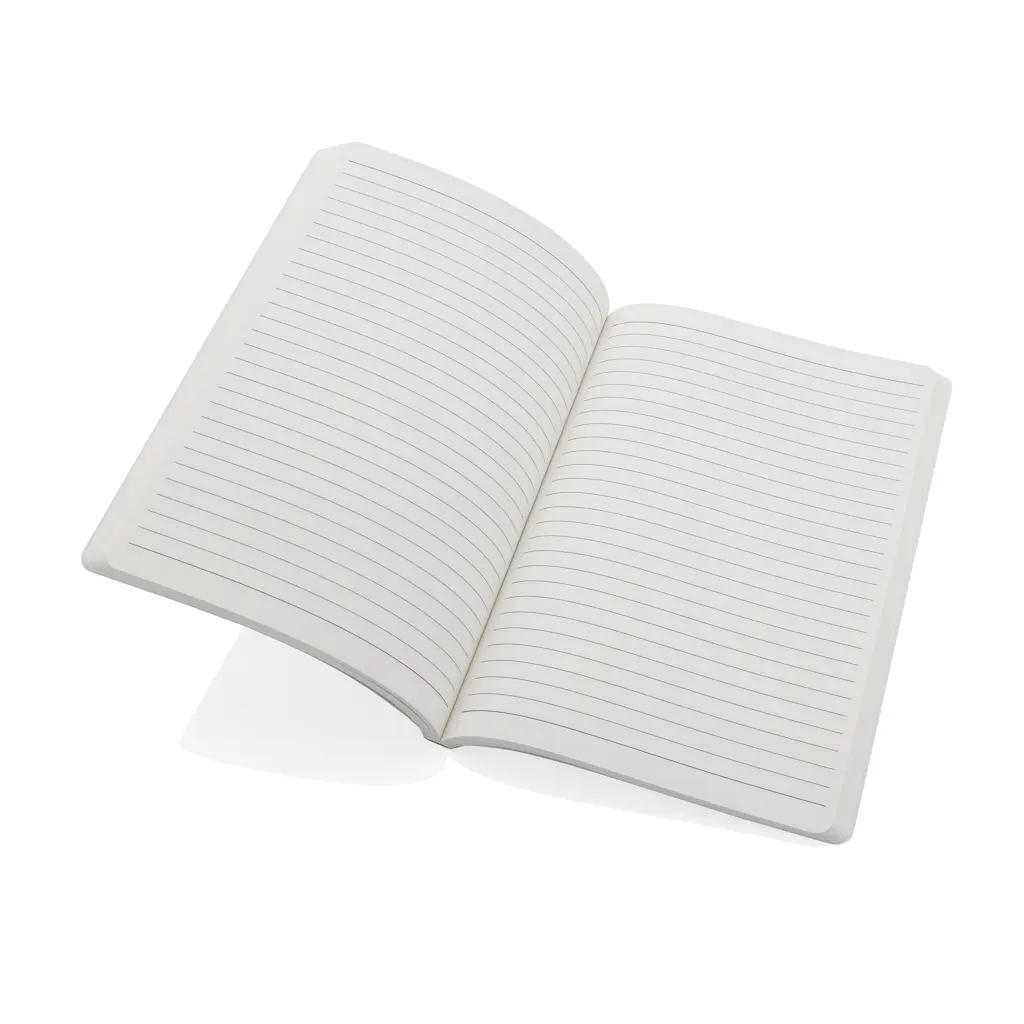 Rokovnik s mekim uvezom od kamenog papira A5 Impact P774.21 grey-4