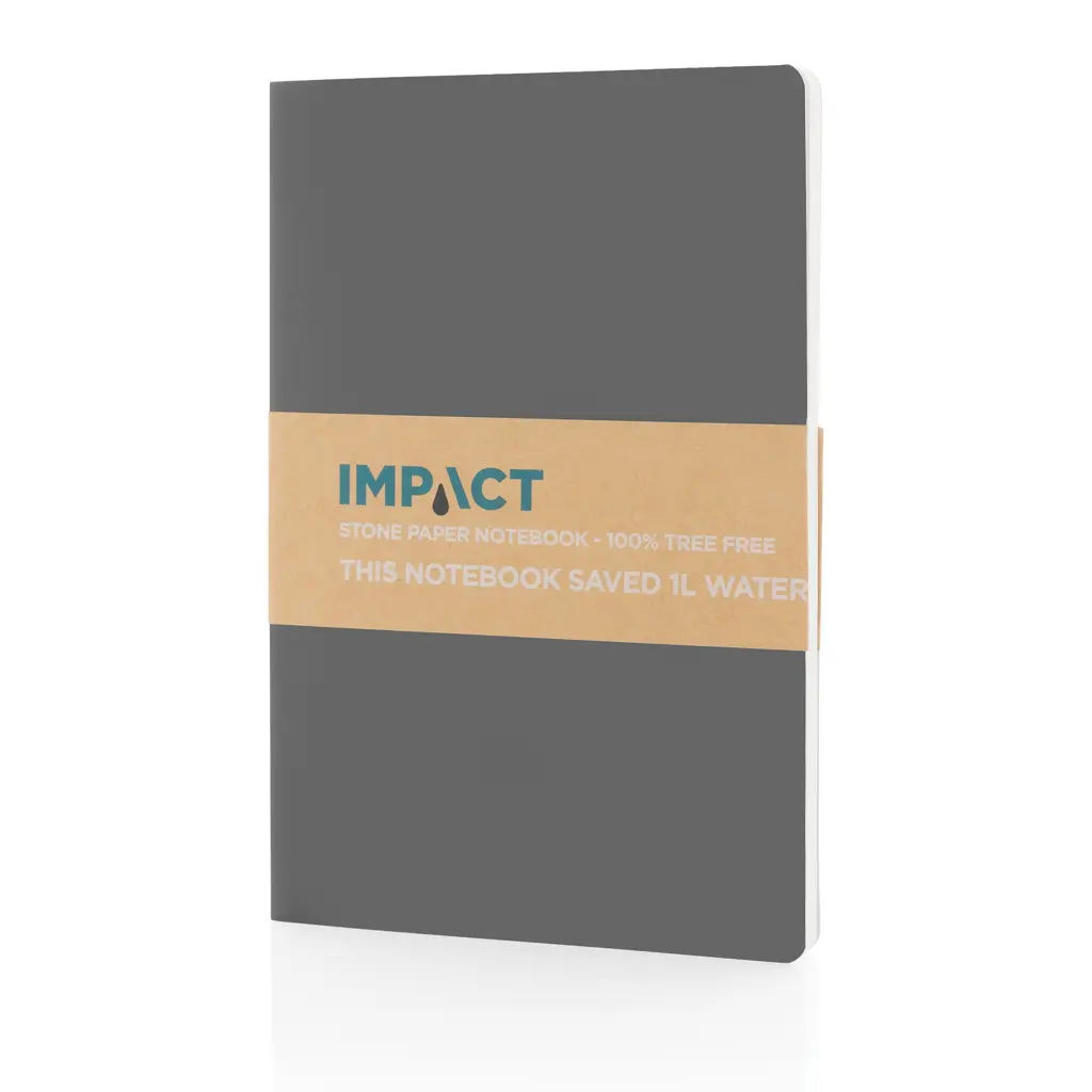Rokovnik s mekim uvezom od kamenog papira A5 Impact P774.21 anthracite-13