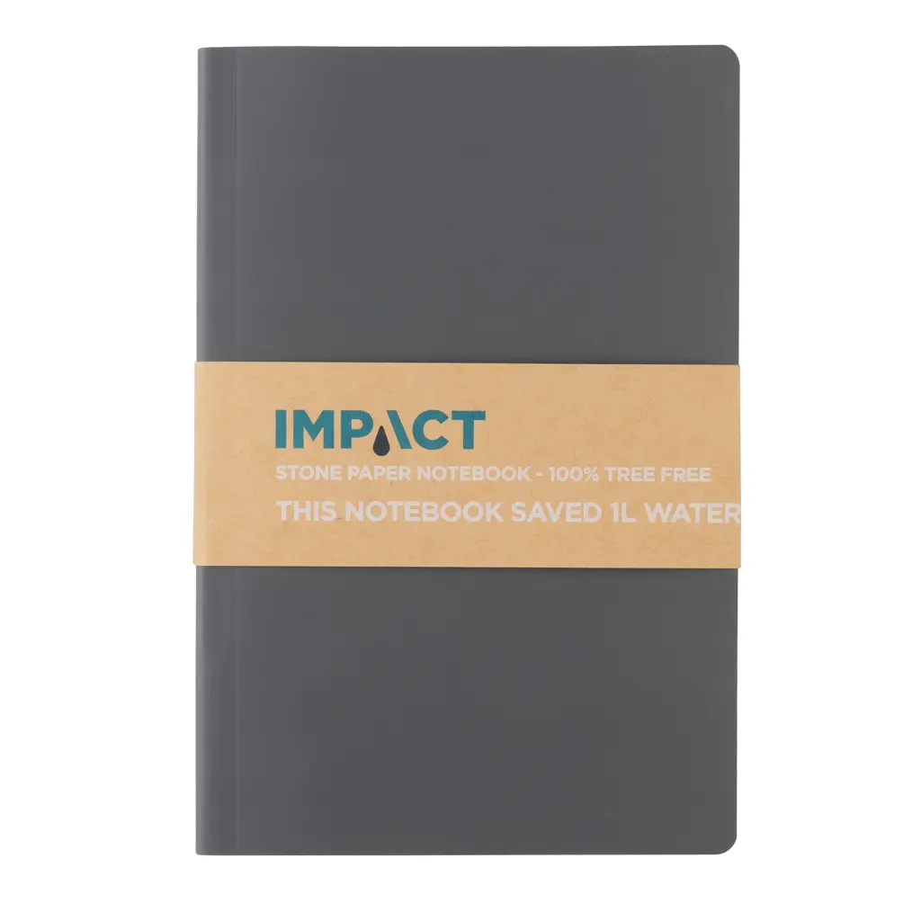 Rokovnik s mekim uvezom od kamenog papira A5 Impact P774.21 anthracite-14