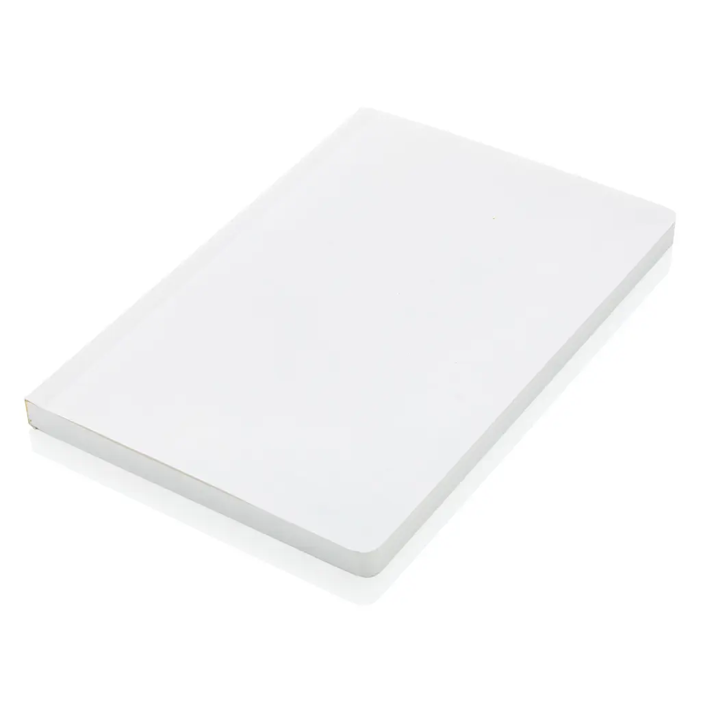 Rokovnik s mekim uvezom od kamenog papira A5 Impact P774.21 white-4